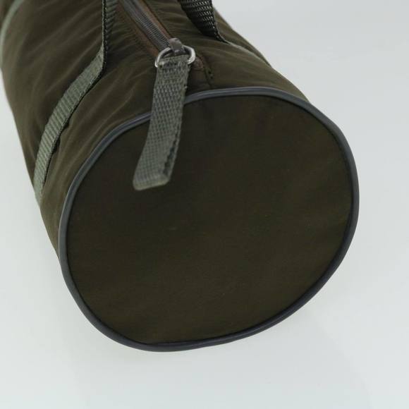 PRADA Sports Hand Bag Nylon Khaki Auth 51279 - Picture 4 of 16